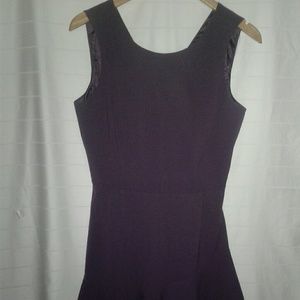 Covington Purple Sleeveless Dress